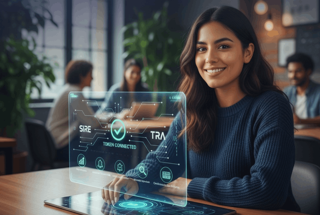 Panel muestra TRA/SIRE enviado con token activo.